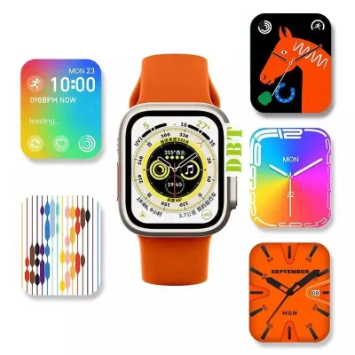 2024 New Design Ultra New Smart Electronic Heart Rate Monitor Bluetooth Bracelet Smartwatch Watch Ultra 2