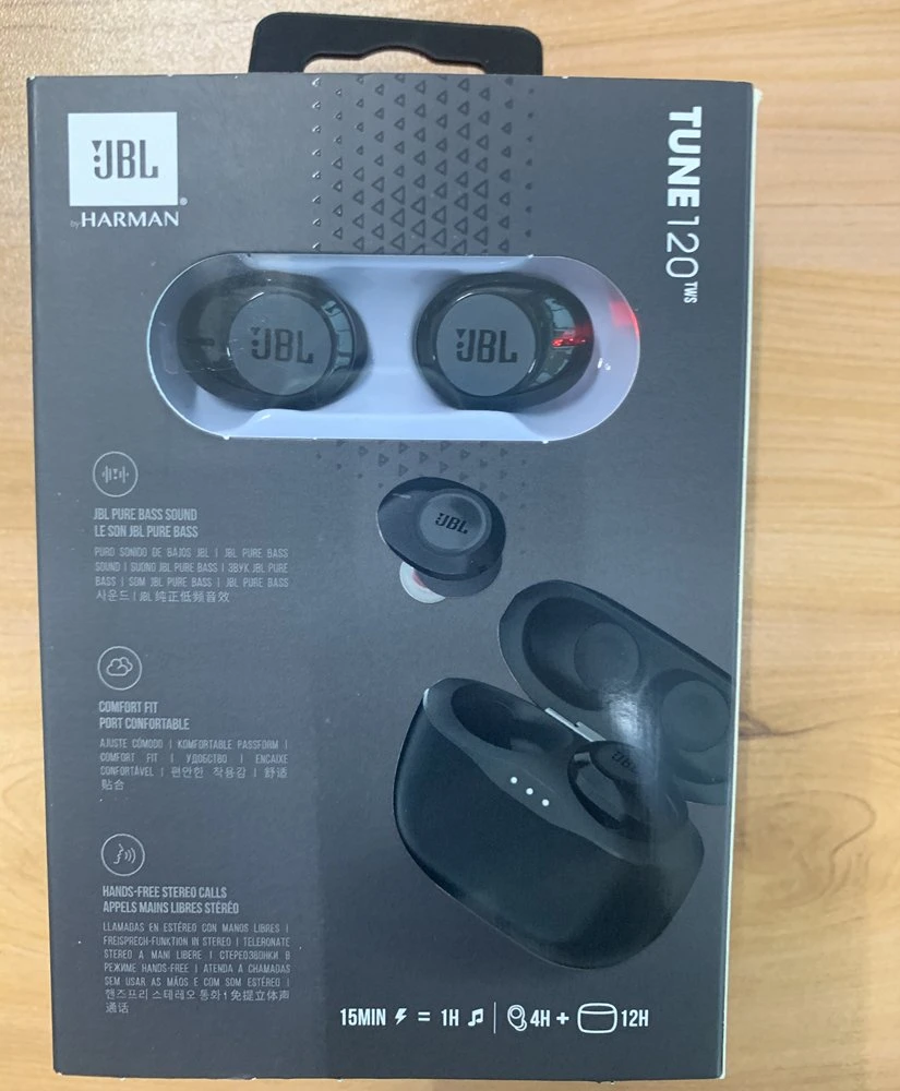T120 Tws Stereo Earbuds Bass Sound Headphones Headset with Mic Charging Case T120tws True Wireless Bluetooth Earphones