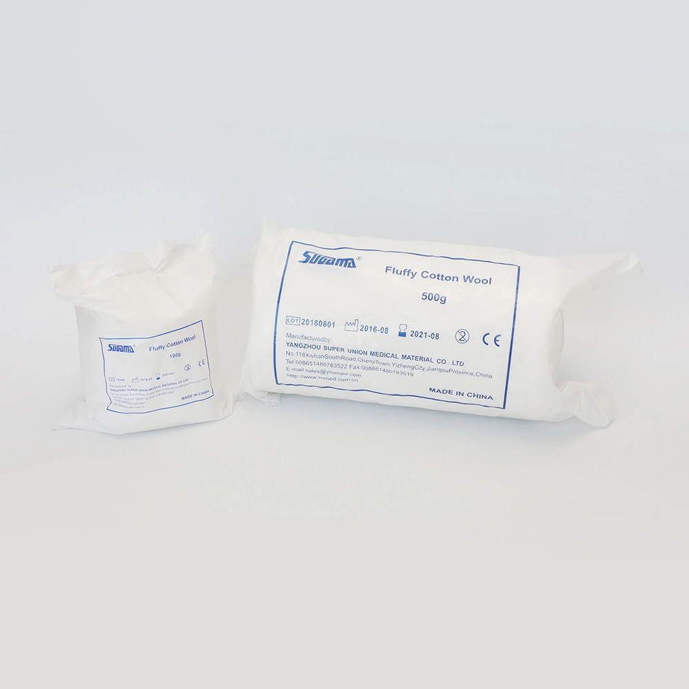 Medical Surgical Dressing 100% Cotton Absorbent Cotton Woll Roll