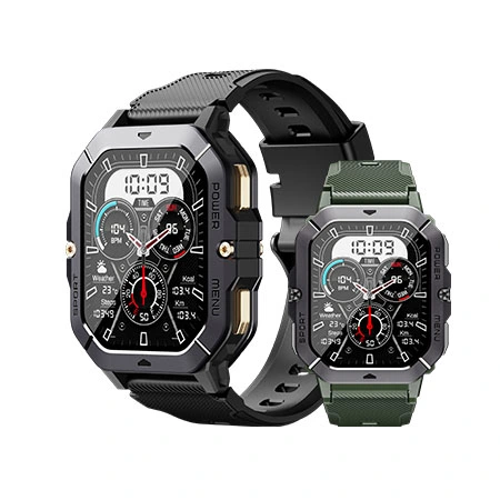 2024 Outdoors Sports Smart Watch C28 2.02inch Bluetooth Calling Health Monitor 10meter Iatm Waterproof Watches for Men C28 Smartwatch