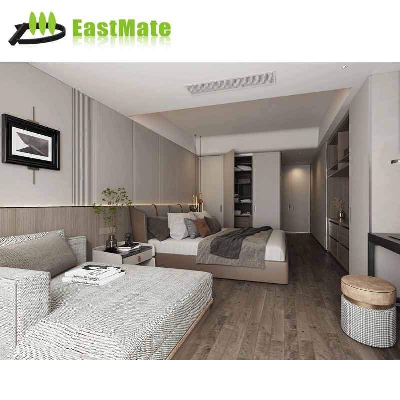 China Wood Furniture Factory Modern Hotel Lobby Furniture 4 5 Star Luxury Room Custom Hotel Bedroom Sets