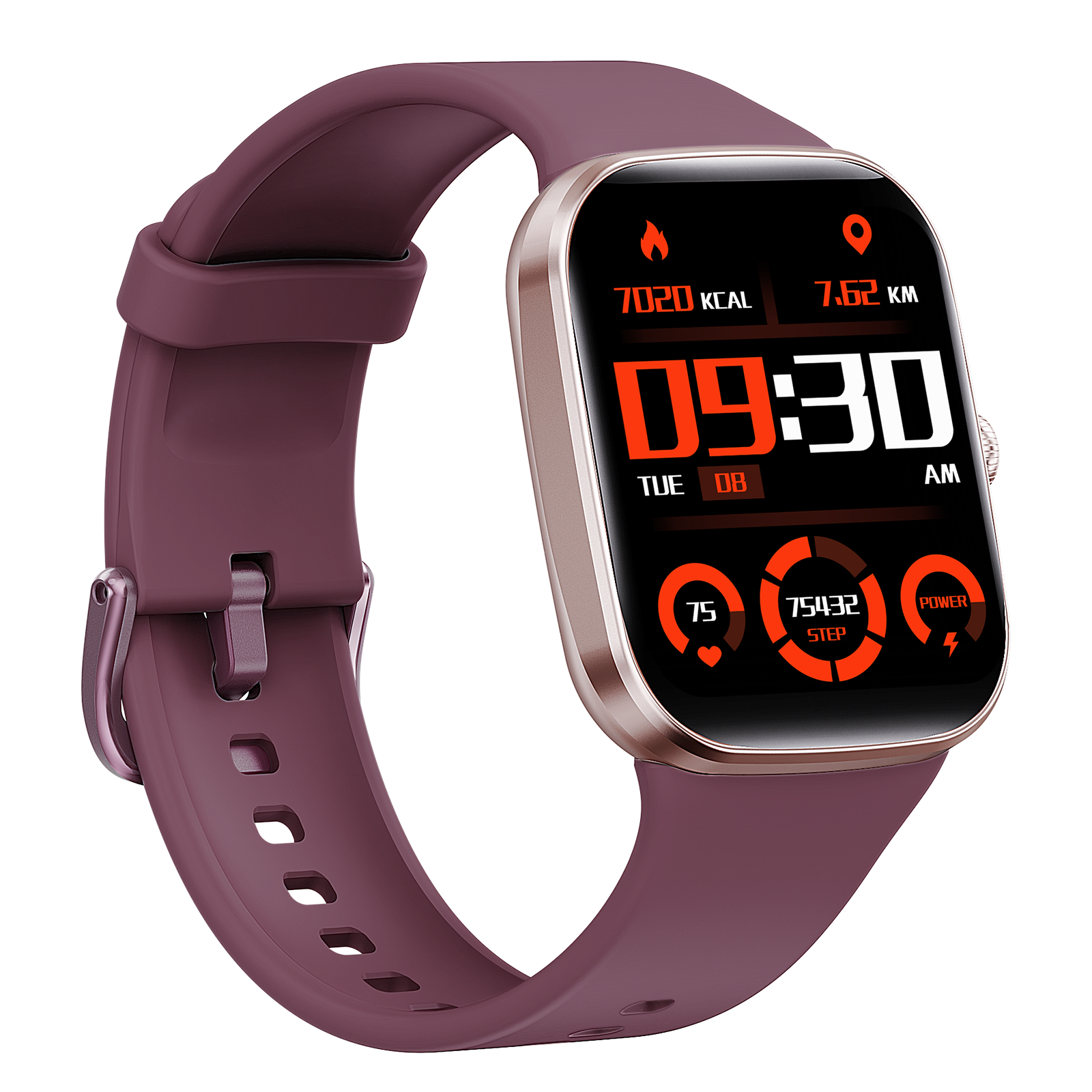 Q29 Digital Smartwatch, Electronic Heart Rate Monitoring Device, Wearable Technology Waterproof Heart Rate Silicone Rubber Fitness Bluetooth Bracelet Watch