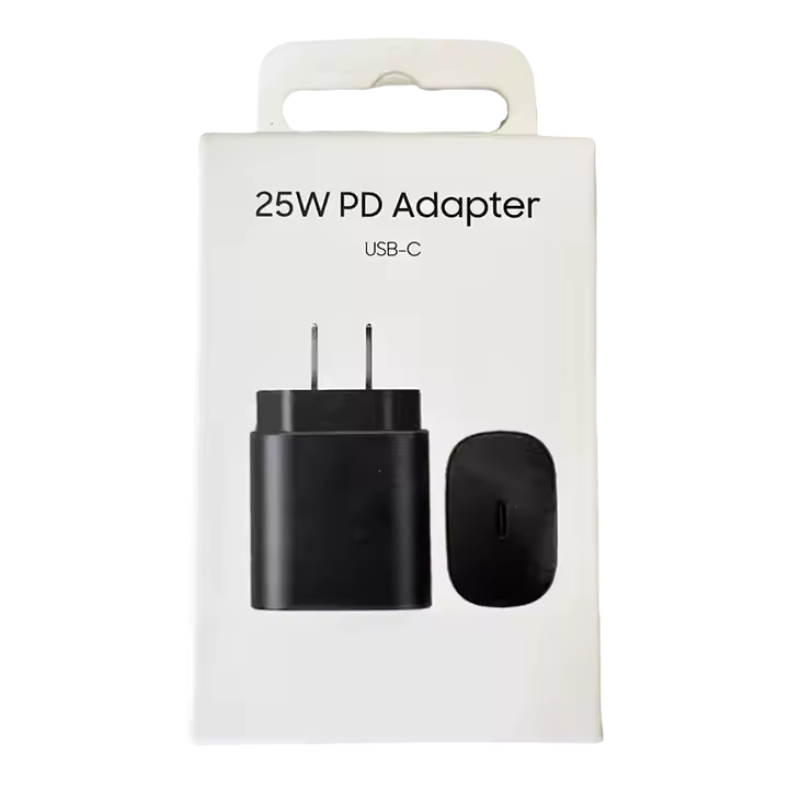 Wholesale PD 25W Fast Charging Mobile Phone Power Adapter USB Type C Wall Cable Charger For Samsung Note 10 20 S21 S22