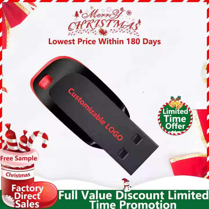 Christmas Promotions OTG USB Flash Drive 2.0 3.0 16GB 32GB 64GB 128GB Usb Flash Drive