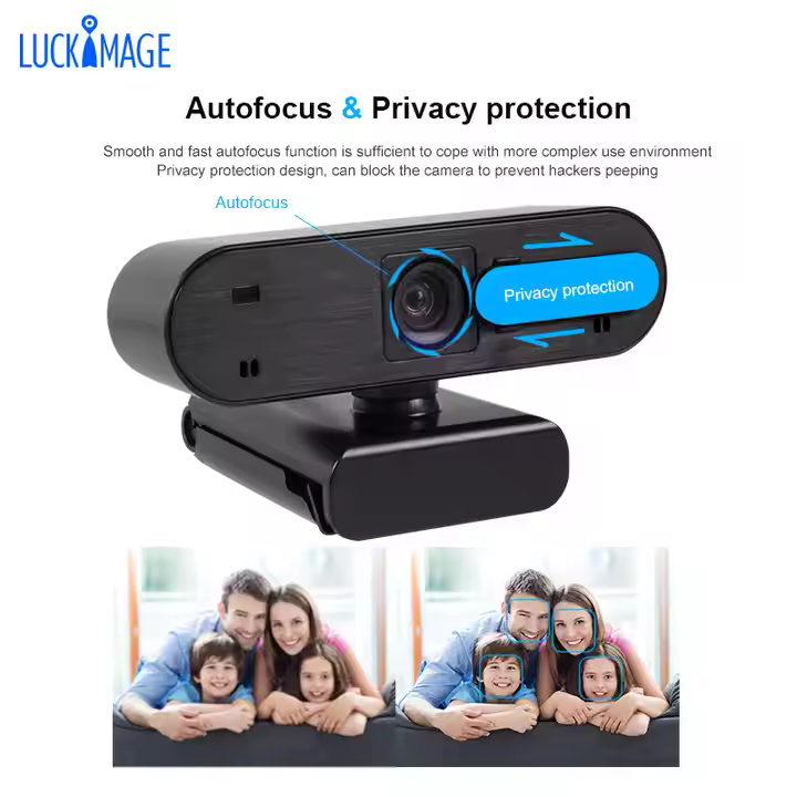 Best sale HD Black CMOS USB webcam 1080P Webcam Web Camera 2 Mic Streaming Computer Camera H703B with Mic for Zoom Skype YouTube