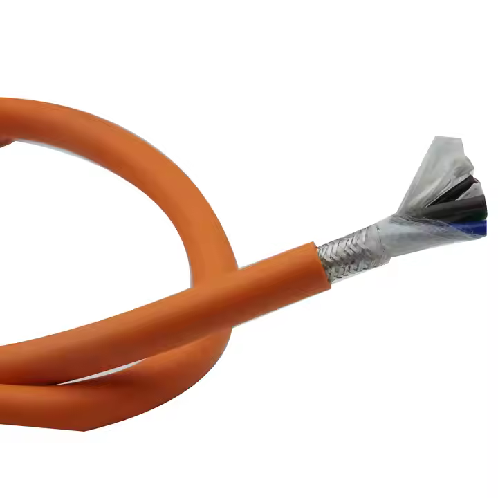 OEM ODM Custom CNC Machines Power Cables Free Sample SERVO Motor Drag Chain PUR Flexibility Copper Cable TPEE Industrial Cable