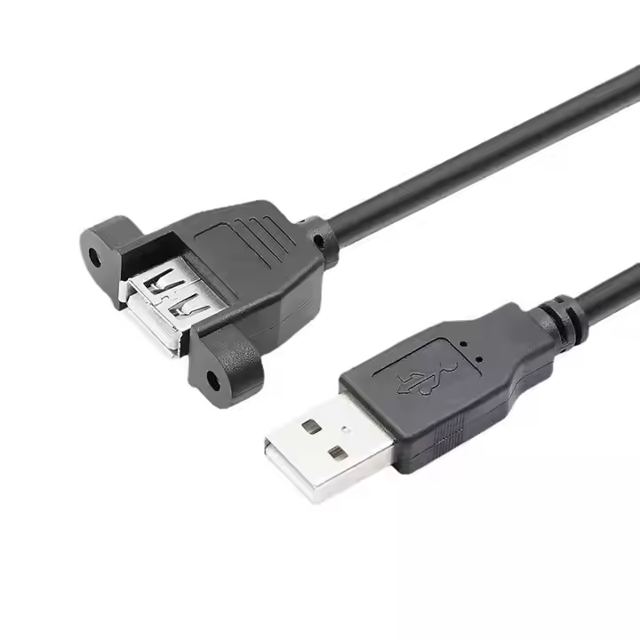 USB2.0 Male to Female Extension Cable 0.2m/0.3/0.5m/1m/1.5m/2m/3m Charging and Data Transfer Cable