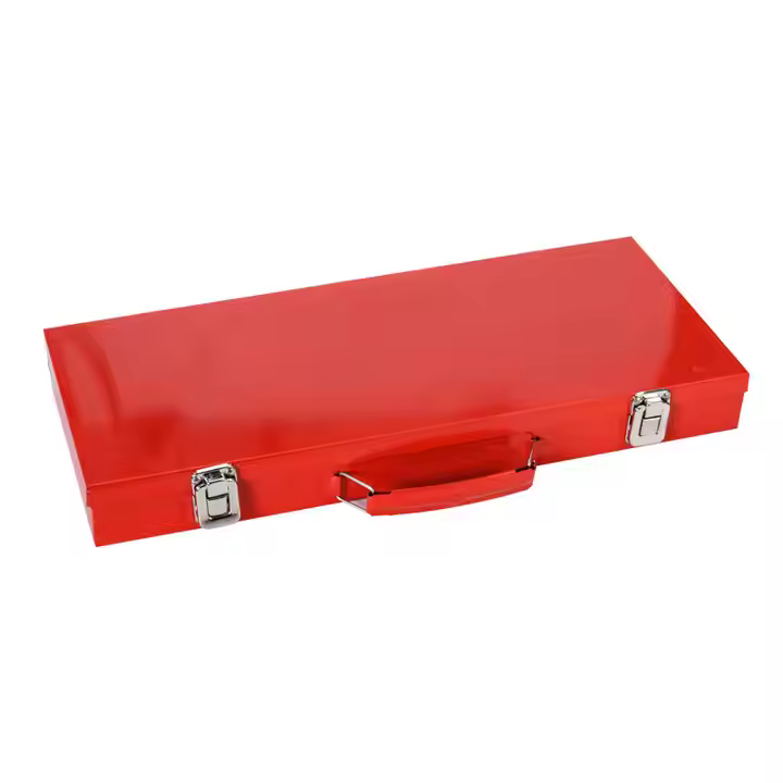 WZAUTO 24pc 1/4" 3/8" 1/2" drive Socket Set Professional Socket Wrench Set Mechanic's Tool With Metal Box
