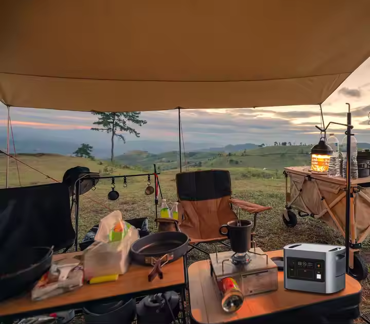 Home Use Portable Solar Energy System Solar Power Generator With Inverter And Lifepo4 Battery