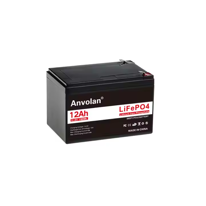 12V Lithium Battery 12v 7Ah Rechargeable Lifepo4 Battery with Case,12V 6Ah Battery for Generator Tools Power