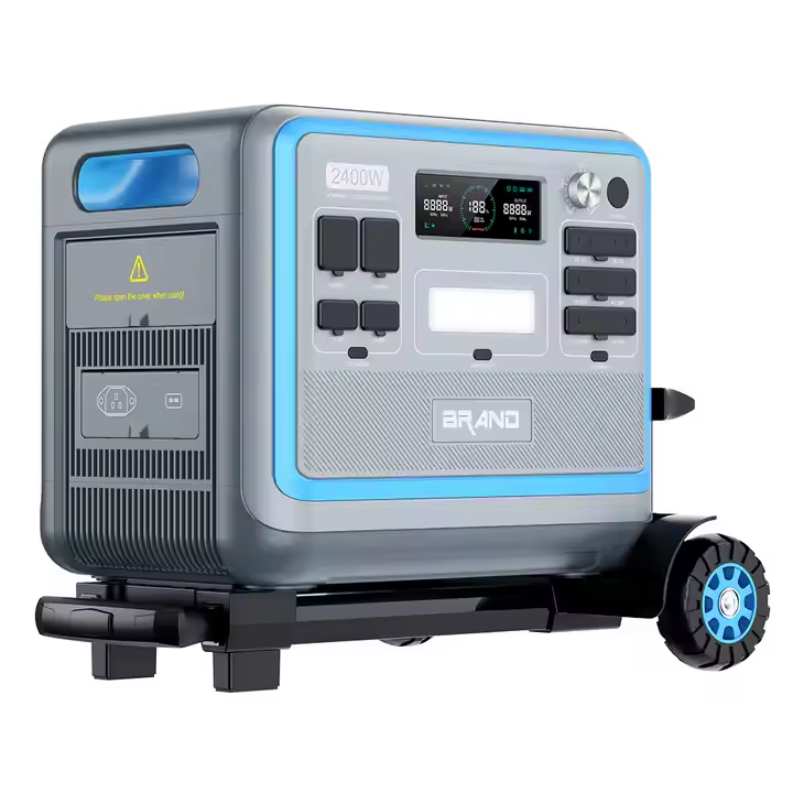Portable Power Station 1500W 2000W 3000W Bi-directional Fast Charging