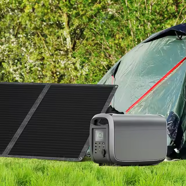 New Arrival High Power 1200W Solar Panel Portable Power Station with 1228Wh Capacity