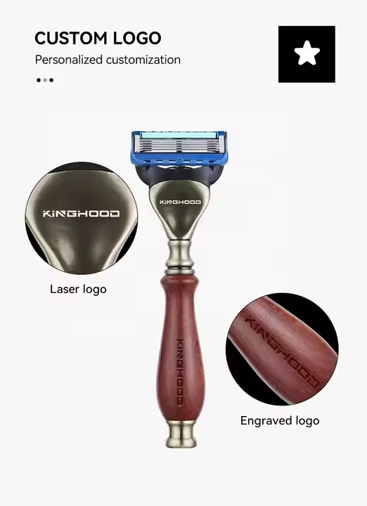 High Quality Metal Private Changeable Shaving 5 Blade Razor