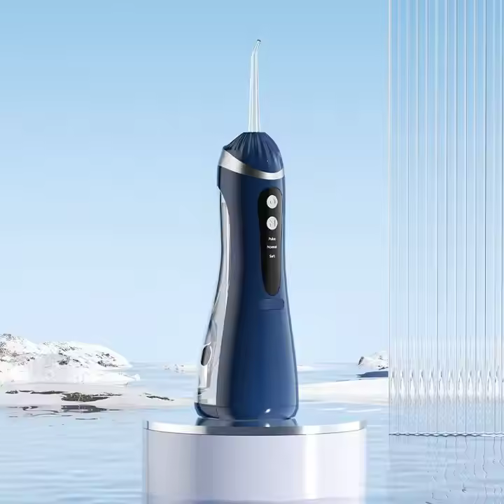 Portable Mini Cordless Electric IPX6 Waterproof Teeth Cleaning Oral Irrigator USB Dental Pick Flosser Cordless Battery