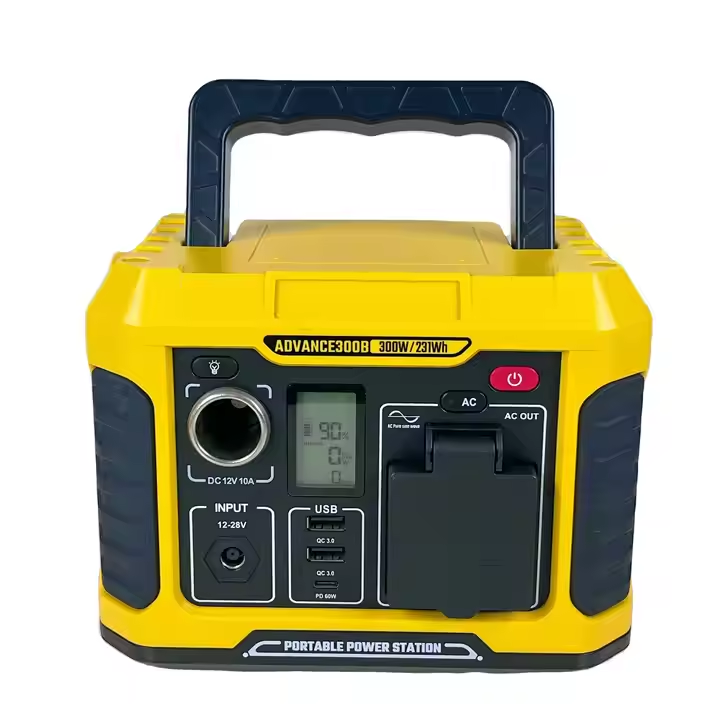 300W Portable Power Station outdoor/home energy storage with Lithium Battery rechargeable easy to carry