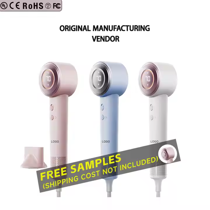 High Speed BLDC Brushless Hair Tools Blow Dryer Brush Set Wrap Styler Cepillo Salon Hot Air Brush Hair Dryer