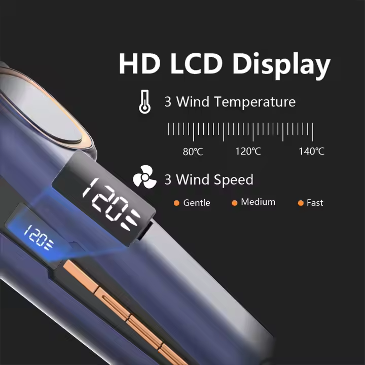 Customized Logo/Color/Package hair straightener 110000RMP High Speed Motor Flat Iron with Dryer Comb