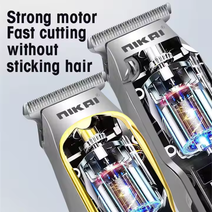 RESUXI NK-72 Professional Electric LCD display Best Cutter Rechargeable Cordless men Hair clipper machine