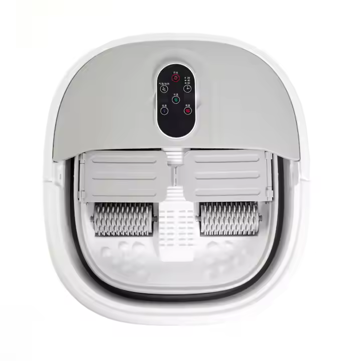 Folding Health Care Foot Spa Bath Massager with Heat Infrared Portable Foot Soaking Spa Bath Basin