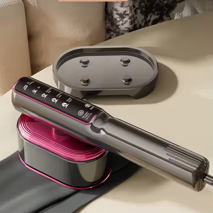 Electric LCD Display Screen 5 Models Adjustable Handheld Steam Iron 1200W Household Travel Ironing Steamer for Clothes