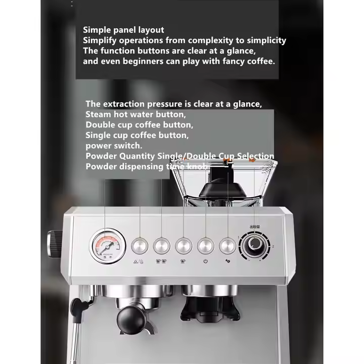 Best Selling Home Coffee Machine Compact Design Easy to Use