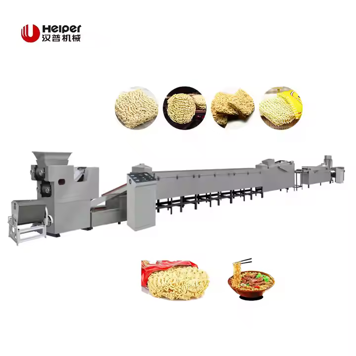 Fried Instant Noodles Production Line Maquina De Para Hacer Fideos Automatic Mini Instant Noodles Making Machine