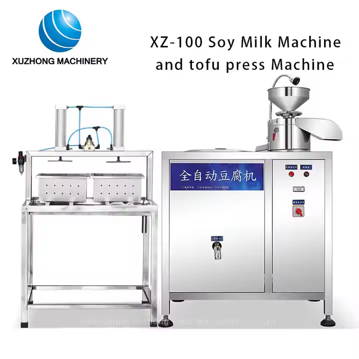 Professional Commercial Tofu Make Bean Curd Machine Soybean Milk Machine Commercial Tofu Making Machine