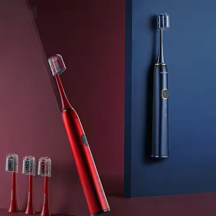 High-Value Stylish Long-Lasting Exquisite Full-Body Waterproof 9 Modes High-End Electric Couple Toothbrush
