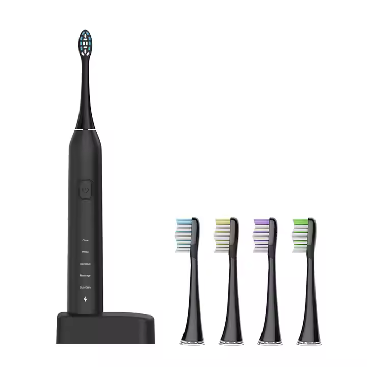Custom Wholesale Automatic Smart Sonic Toothbrush Electric Toothbrush Rechargeable Tooth Brush with Medium Bristle