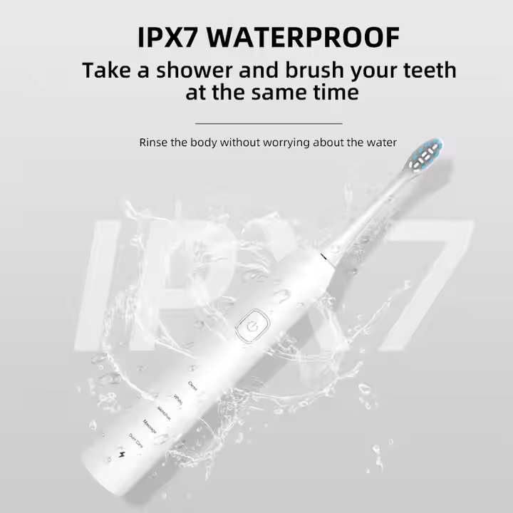 Custom Wholesale Automatic Smart Sonic Toothbrush Electric Toothbrush Rechargeable Tooth Brush with Medium Bristle