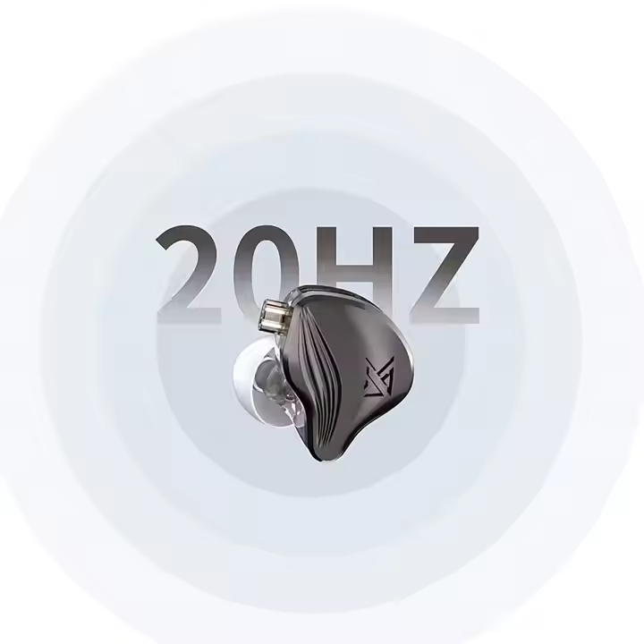 KZ ZEX Wired in Ear Headphone Amp in Ear Earphones With Electrets and Dynamic Drivers Tune 110 Wired In-ear Headphones