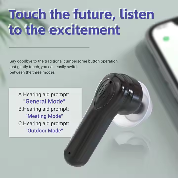 A6S Wireless Sports Outdoor Wireless Earphones with Electric Compartment Car Mini Earphone Button