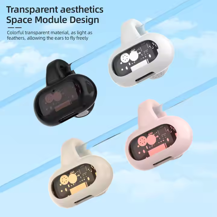Best Selling Electric Product T27 Clip-on Earbuds Sports True Wireless Stereo Earphone Long Standby Singale Ear Earphones