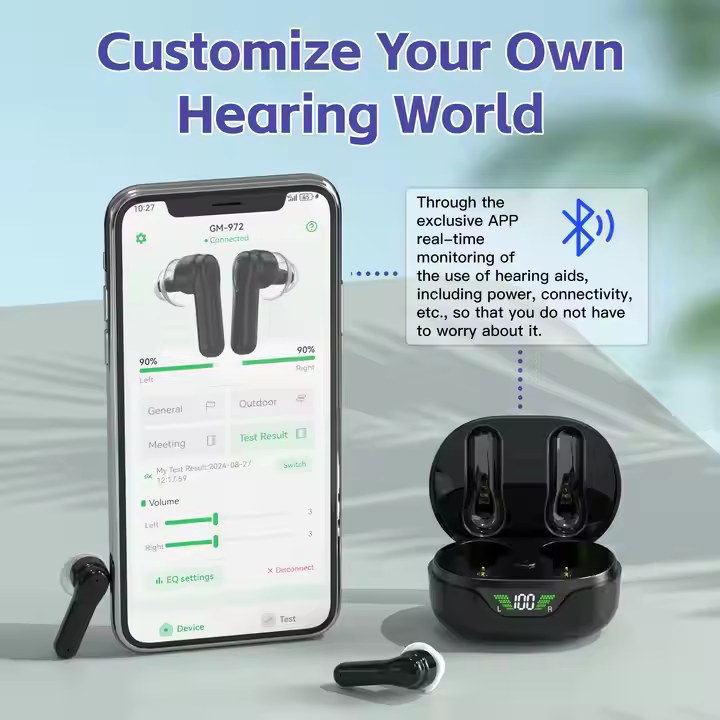 A6S Wireless Sports Outdoor Wireless Earphones with Electric Compartment Car Mini Earphone Button