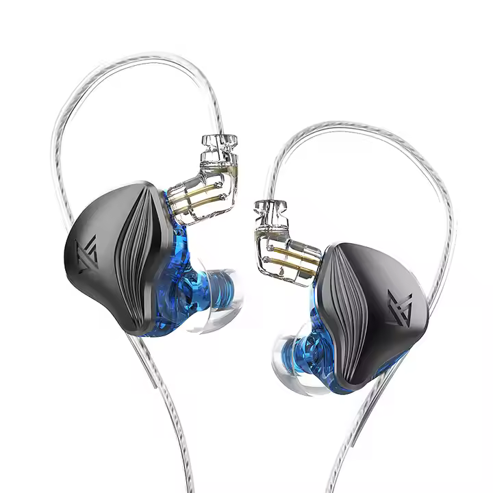 KZ ZEX Wired in Ear Headphone Amp in Ear Earphones With Electrets and Dynamic Drivers Tune 110 Wired In-ear Headphones