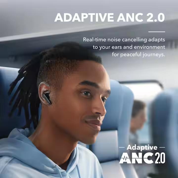 Anker Soundcore Liberty 4 NC Wireless Earbuds Adaptive Noise Cancelling True Wireless Earphone