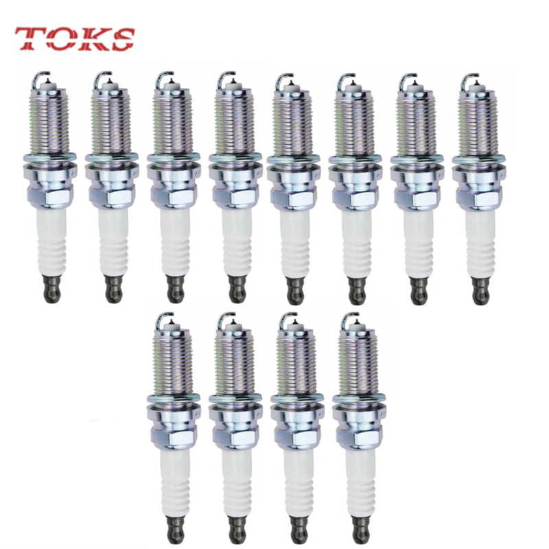 TOKS 12pcs 22401AA670 Iridium Spark Plug fit for Subaru Forester Impreza Legacy Tribeca Outback WRX Tribeca 2.5L 3.6L SIFRA11