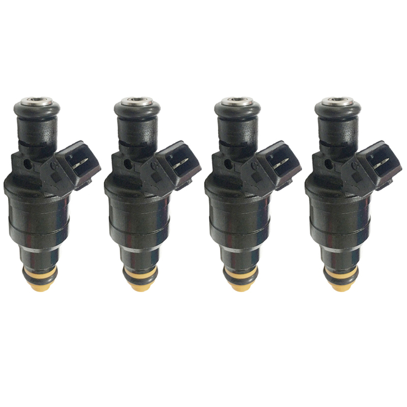 New 4PCS Fuel injector Nozzle 06A906031 0280150464 For VW Audi Seat Skoda 1.8l Engine