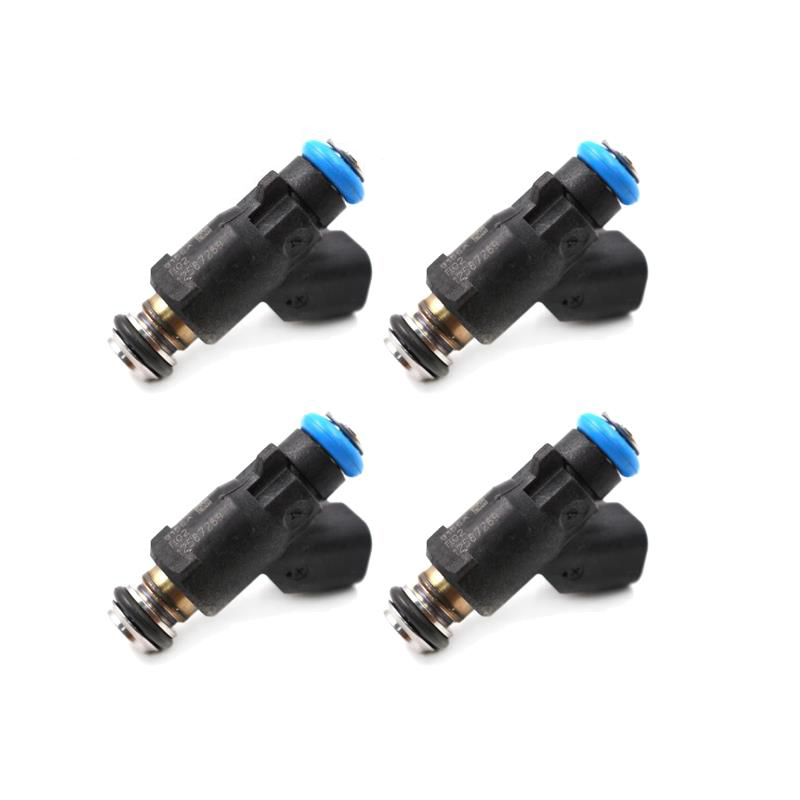 New 4pcs Fuel Injectors 12587269 fit for GMC Sierra 2500 3500 Yukon Chevrolet Avalanche Silverado Isuzu NPR 6.0L 2009-2010