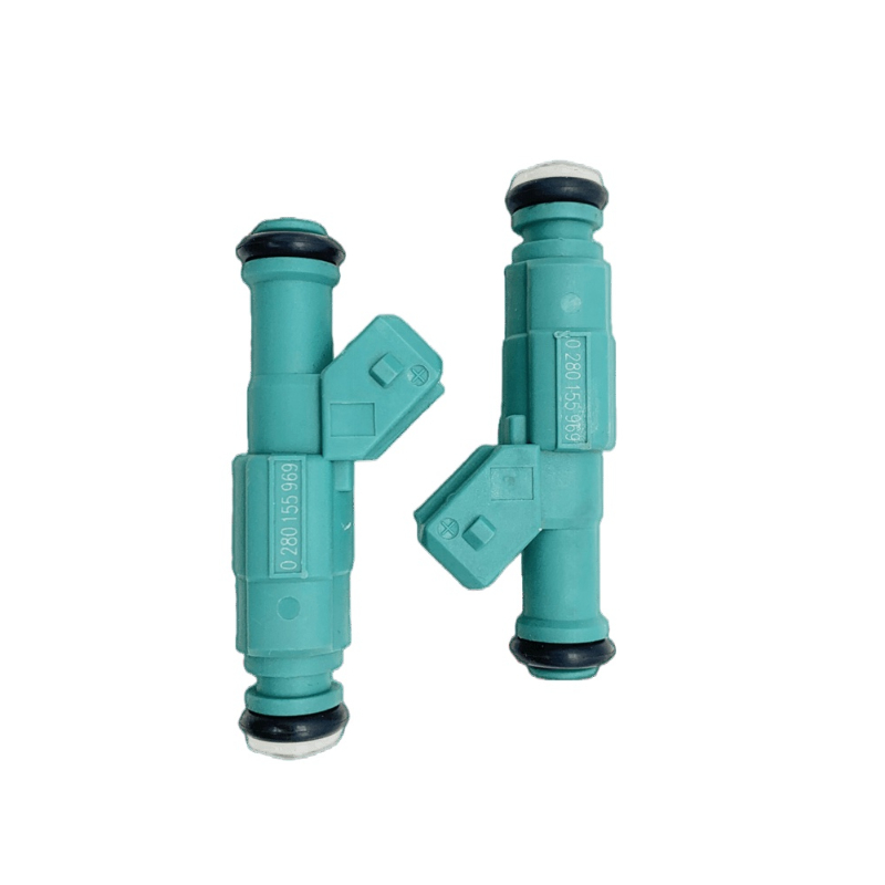 New 4pcs 0280155969 Fuel injector Nozzle F87E9F593E1B fit For BMW E30 E31 E32 E34 E36 E38 325i 518i 525i 1982-1992