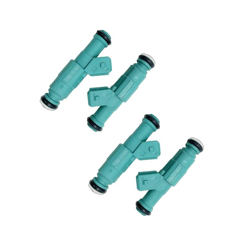 New 4pcs 0280155969 Fuel injector Nozzle F87E9F593E1B fit For BMW E30 E31 E32 E34 E36 E38 325i 518i 525i 1982-1992
