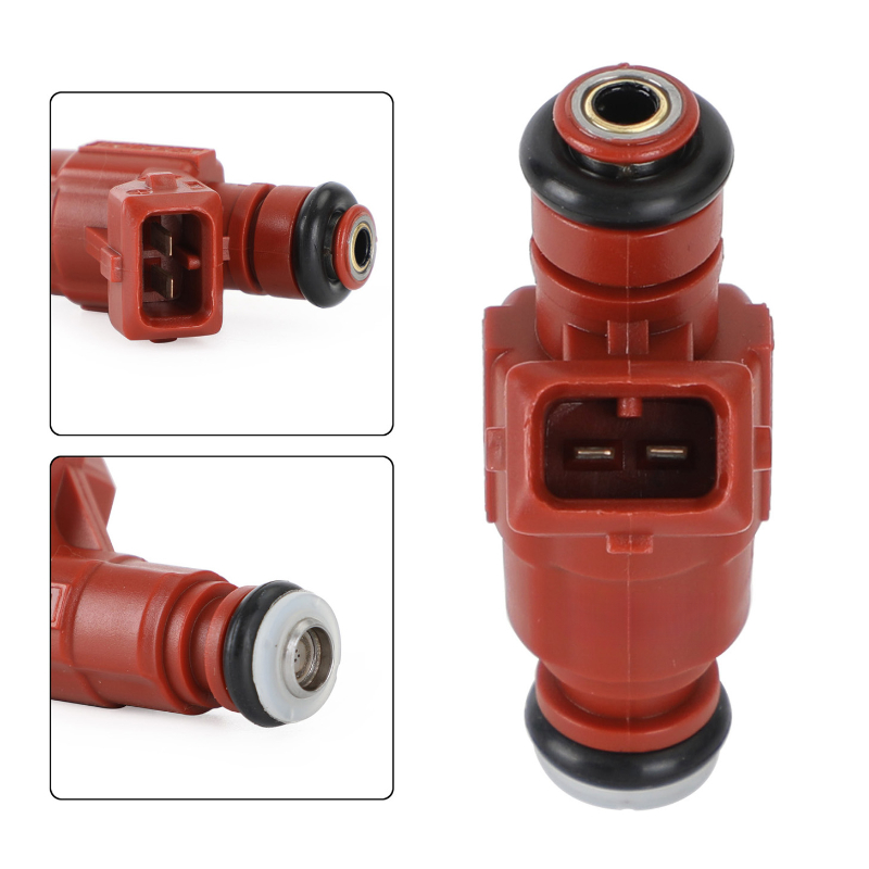 New 4PCS 0280156028 Fuel Injector 1L2E-C5A 1L2Z-9F593-CA fit For Ford Explorer Sport Trac Mercury Mountaineer 4.0 2001-2003