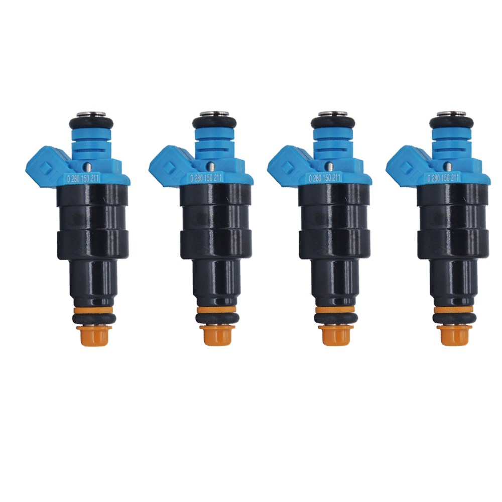 New 4PCS 0280150211 Fuel injector for BMW Renault SPORTWAGON FUEGO 1.8L 2.2L I4 1984-1985 85212116